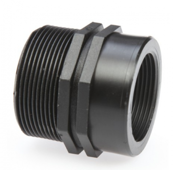 PP 1" x ¾" Reduktion, lang AG/IG